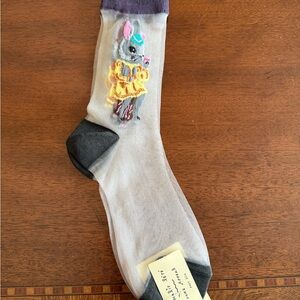 Nathalie lete bunny rabbit socks